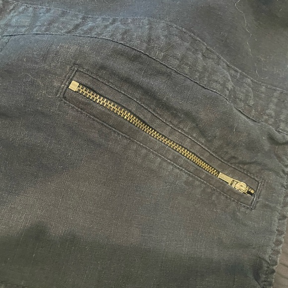 Athlete navy linen jogger size 10 - Picture 3 of 6